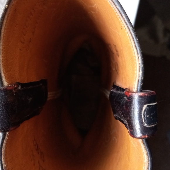 Lucchese San Antonio 8106 Vintage Dark Cherry Womens Cowboy Boots 9B - Picture 13 of 14